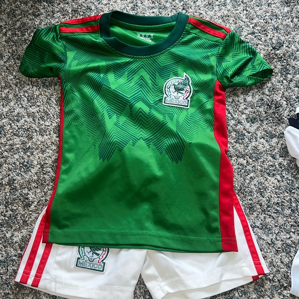 Toddler Mexico Soccer Uniform